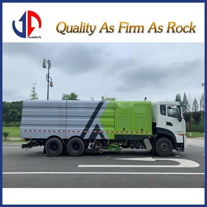 Road Sweeper (6x4) Drive tipe 6*4, LHD dengan power steering