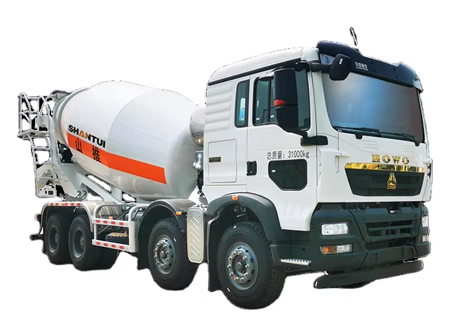 8cbm C610 Beton Mixer Truck dengan MAN T5G Cab Weichai Mesin 8x4 untuk Konstruksi