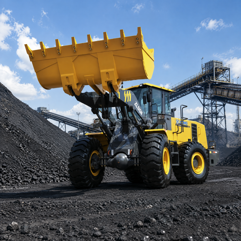 XCMG ZL50GN 5 Ton Front End Wheel Loader 3.2m3 Bucket Construction Heavy Duty Loader